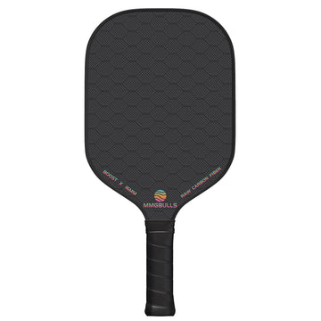 BOOST X Pickleball Paddle – Balanced Power, Control, and Spin with Durable Raw Carbon Fiber Surface